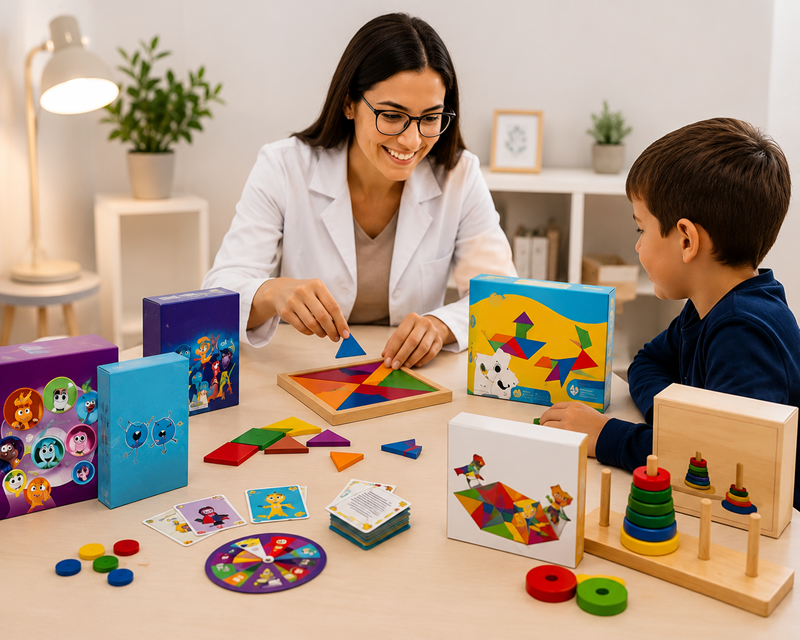 Sessão de Reabilitação Neuropsicológica em Sorocaba